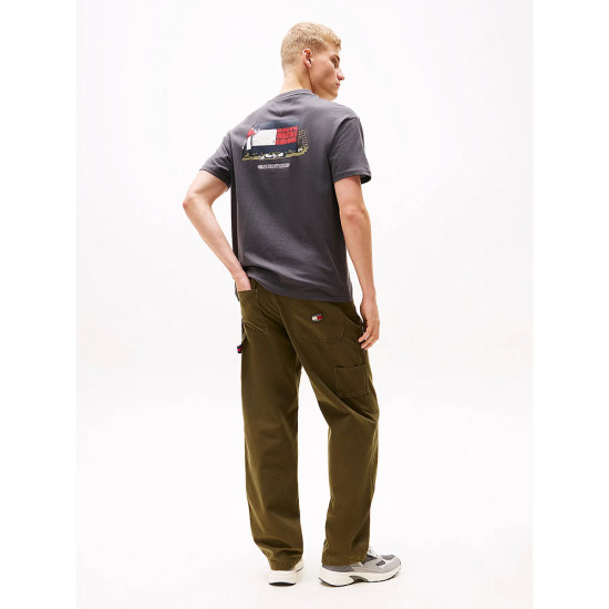 Tommy Hilfiger Ανδρική κοντομάνικη μπλούζα Back Logo Relaxed T-Shirt
